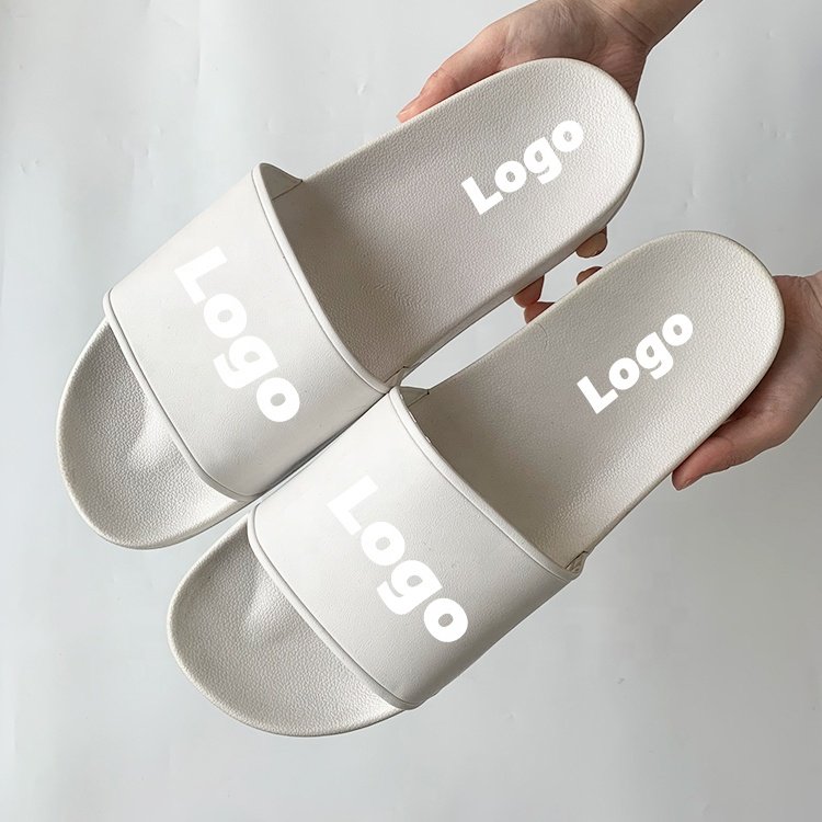 Hot Sale Custom Printing Logo Beach Summer Sandals New Zealand Style Women Slide bathroom PVC Slide Slippers