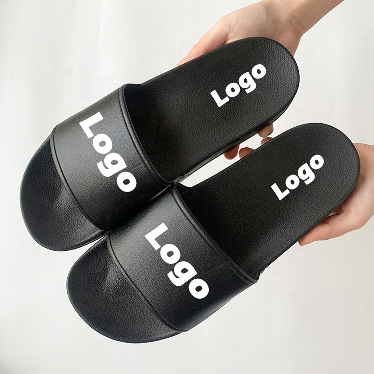 Hot Sale Custom Printing Logo Beach Summer Sandals New Zealand Style Women Slide bathroom PVC Slide Slippers