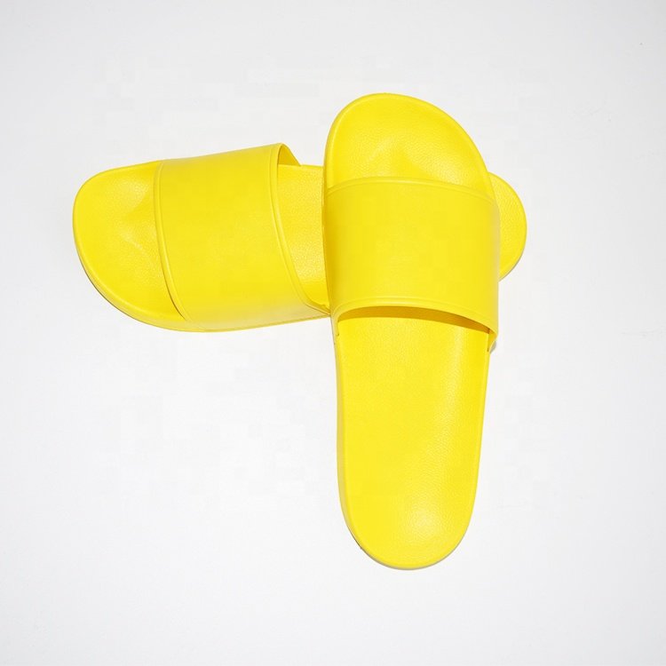Custom Non Slip Men Slides for Male Unisex Blank Customize Slide Slipper Sandals Custom Logo Slide Sandal PVC Beach ODM Solid