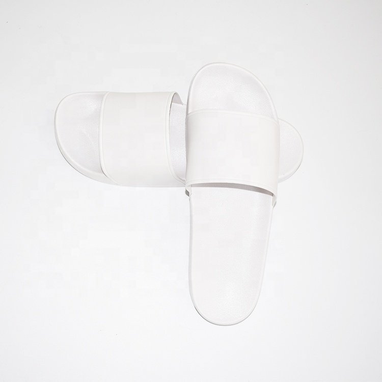 Custom Non Slip Men Slides for Male Unisex Blank Customize Slide Slipper Sandals Custom Logo Slide Sandal PVC Beach ODM Solid
