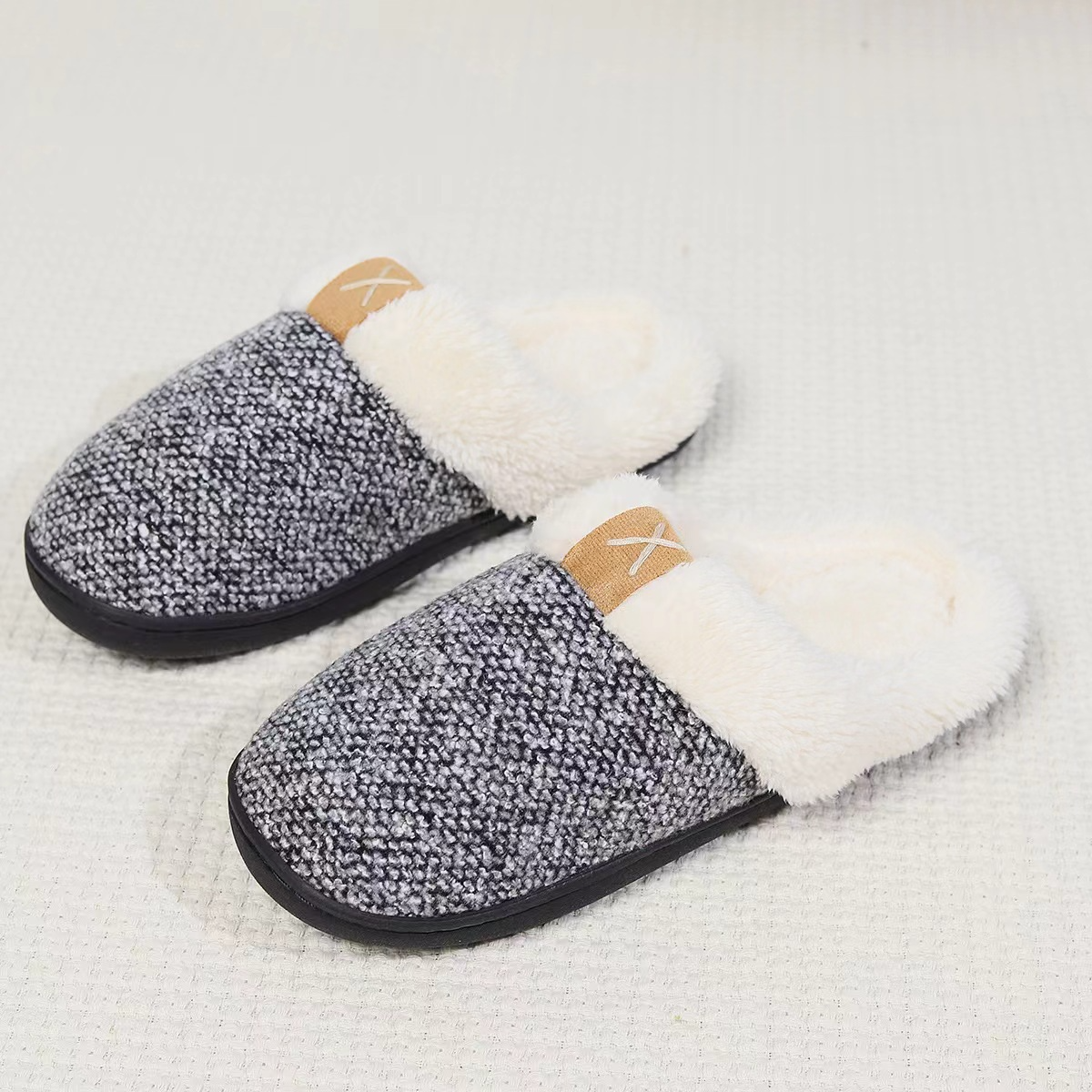 2024 Arch Support Home home linen slipper unisex house cotton slides slipper washable home Thermal Slippers