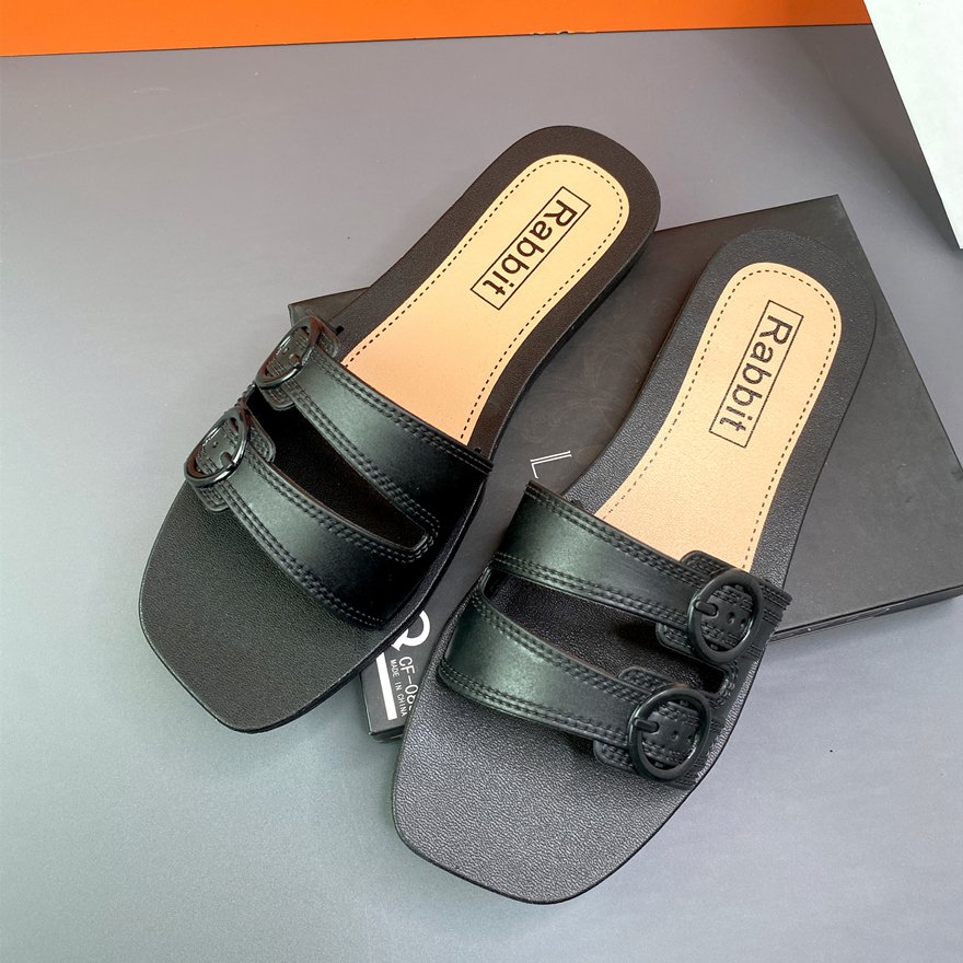 Custom logo Luxury ladies slides slippers outdoor flat sandals lady shoes babouche woman