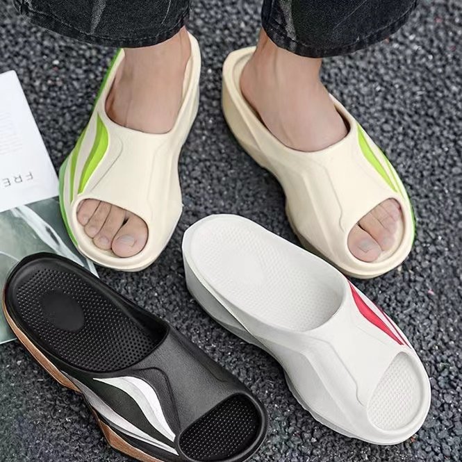 Wholesale High Quality Men Slippers Outdoor Sandals Comfortable Men Slides Slippers 2024 Sandal for Men