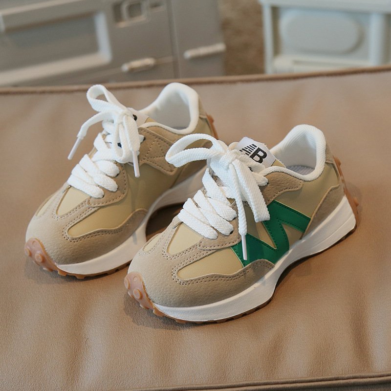 Korean Style Girls boy sport sneaker shoes 2024 Autumn New Children's All-match Breathable Casual Shoes