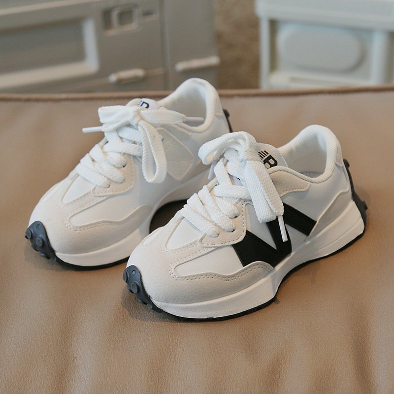 Korean Style Girls boy sport sneaker shoes 2024 Autumn New Children's All-match Breathable Casual Shoes