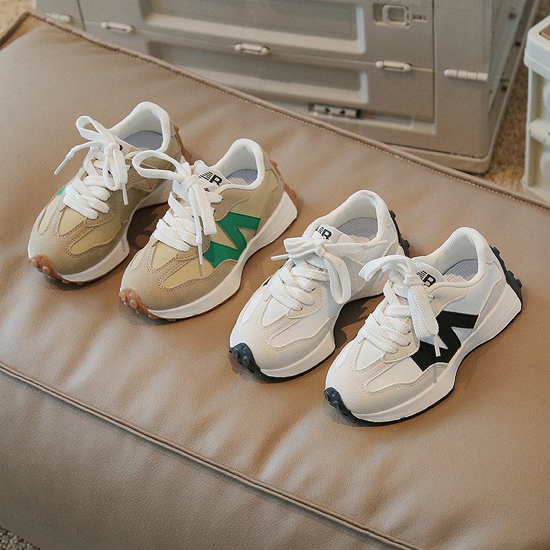 Korean Style Girls boy sport sneaker shoes 2024 Autumn New Children's All-match Breathable Casual Shoes