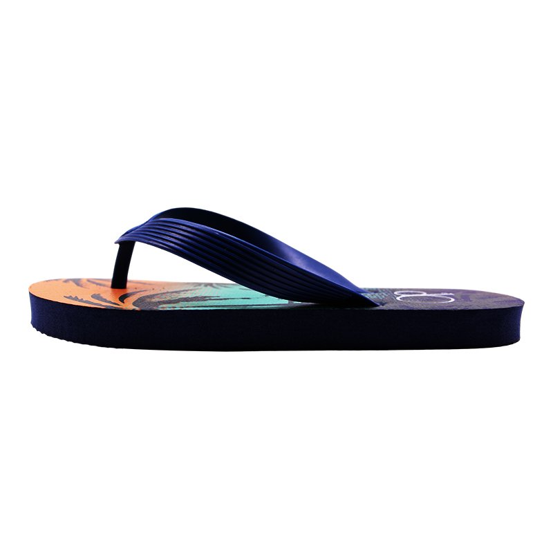 Nicecin OEM Printed Sublimation Child Slippers Design Flat Summer Outdoor Customized Fashion Simple PE Flip Flops