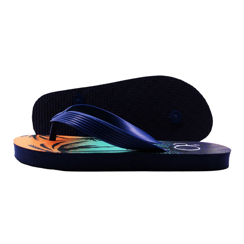 Nicecin OEM Printed Sublimation Child Slippers Design Flat Summer Outdoor Customized Fashion Simple PE Flip Flops