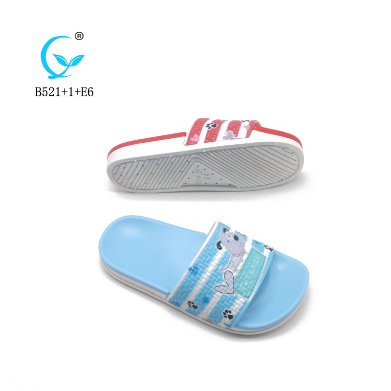 High quality factory price lovely pvc material baby girl shoes kids sandals slide slippers for children