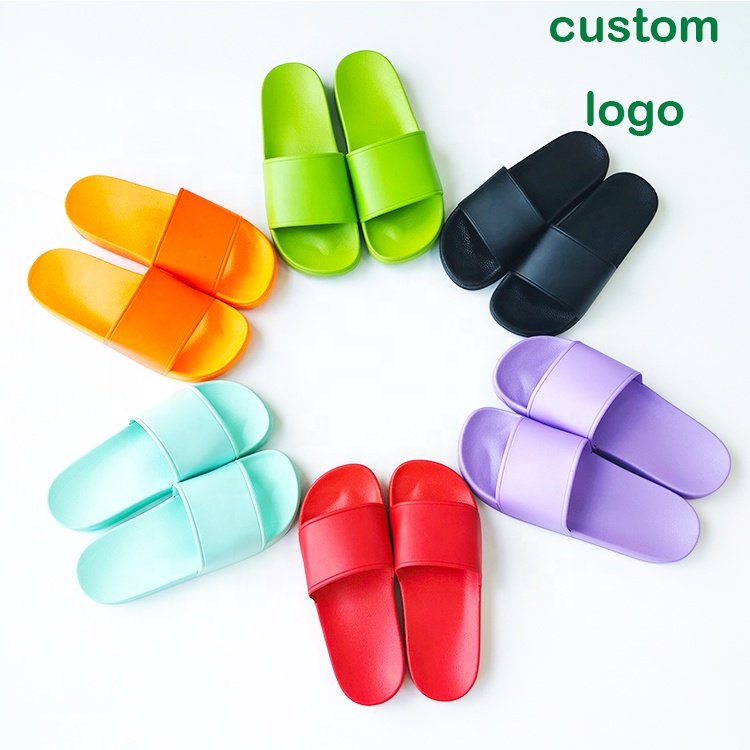 design your own women slide slippers,men slides custom plain ladies slide sandals,beach shower sandals slippers