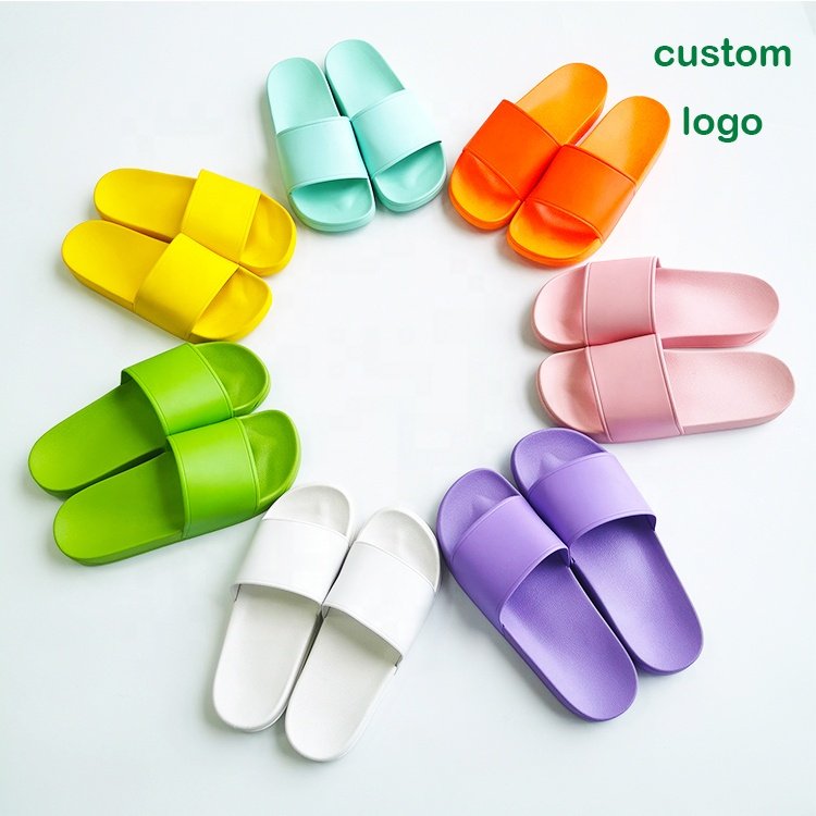 design your own women slide slippers,men slides custom plain ladies slide sandals,beach shower sandals slippers