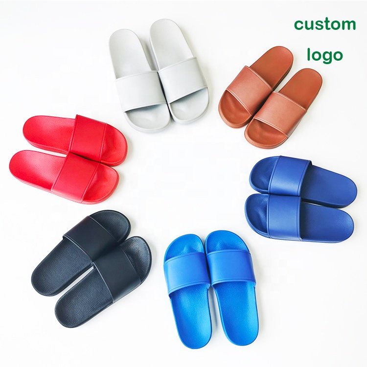 design your own women slide slippers,men slides custom plain ladies slide sandals,beach shower sandals slippers