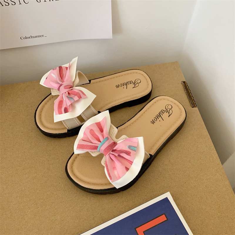 girl princess parent-child baby luxury shoes fashionable ladies custom logo slides slippers