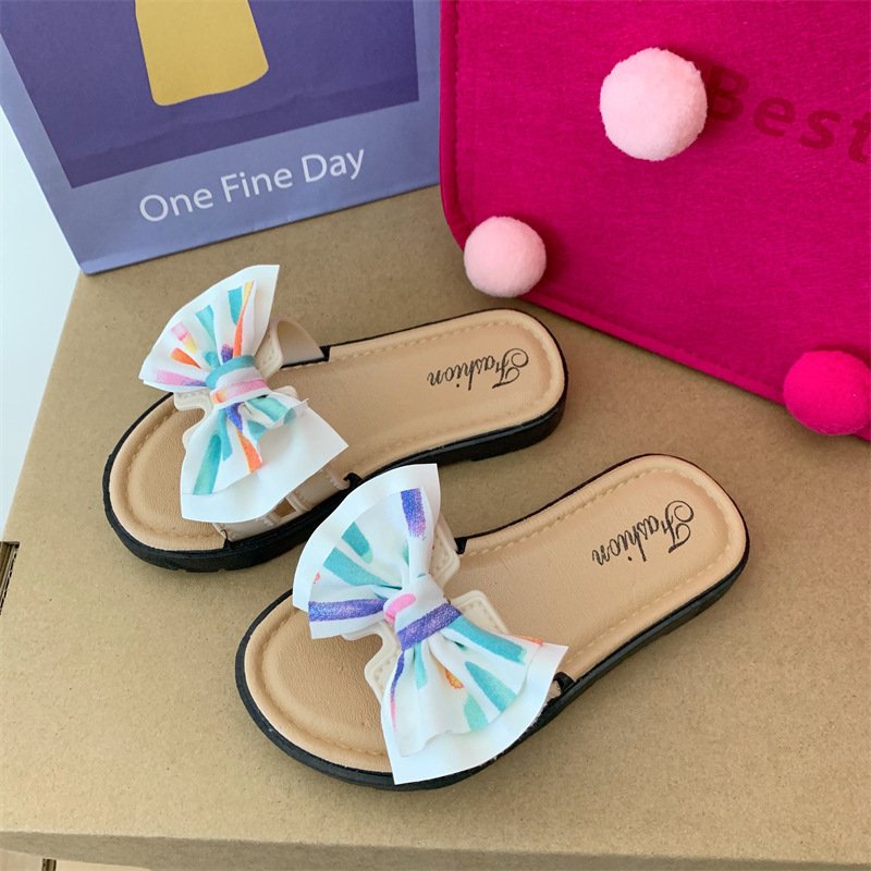 girl princess parent-child baby luxury shoes fashionable ladies custom logo slides slippers