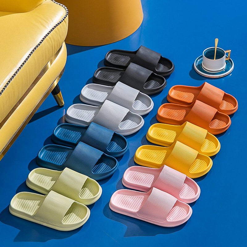 Womens lightweight Slippers Anti-Slip Indoor Outdoor Men Open Toe Slides Home Bathroom Light Unisex EVA Slippers for women