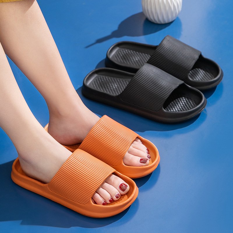 Womens lightweight Slippers Anti-Slip Indoor Outdoor Men Open Toe Slides Home Bathroom Light Unisex EVA Slippers for women