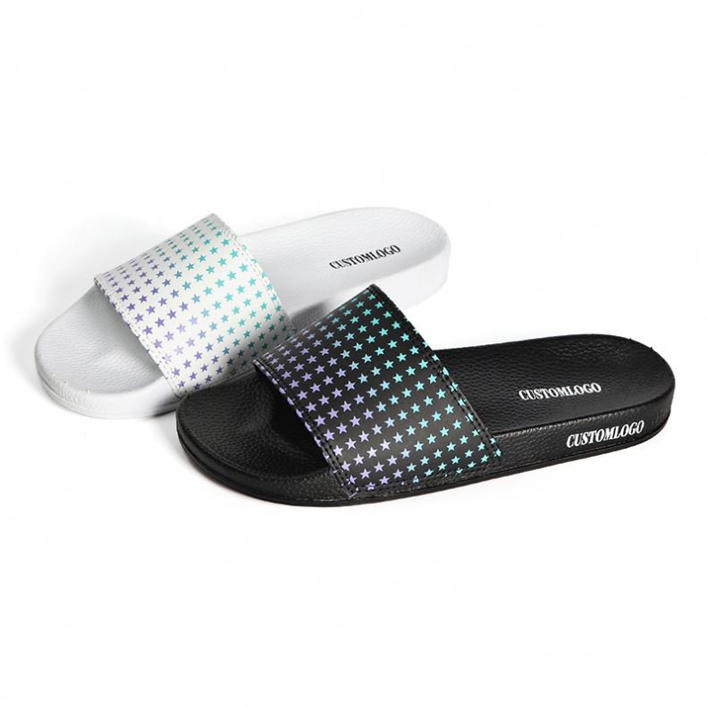 Fashion Designer Home Ladies Slippers Big Size Custom Logo Slides Slippers Casual Women's Slippers