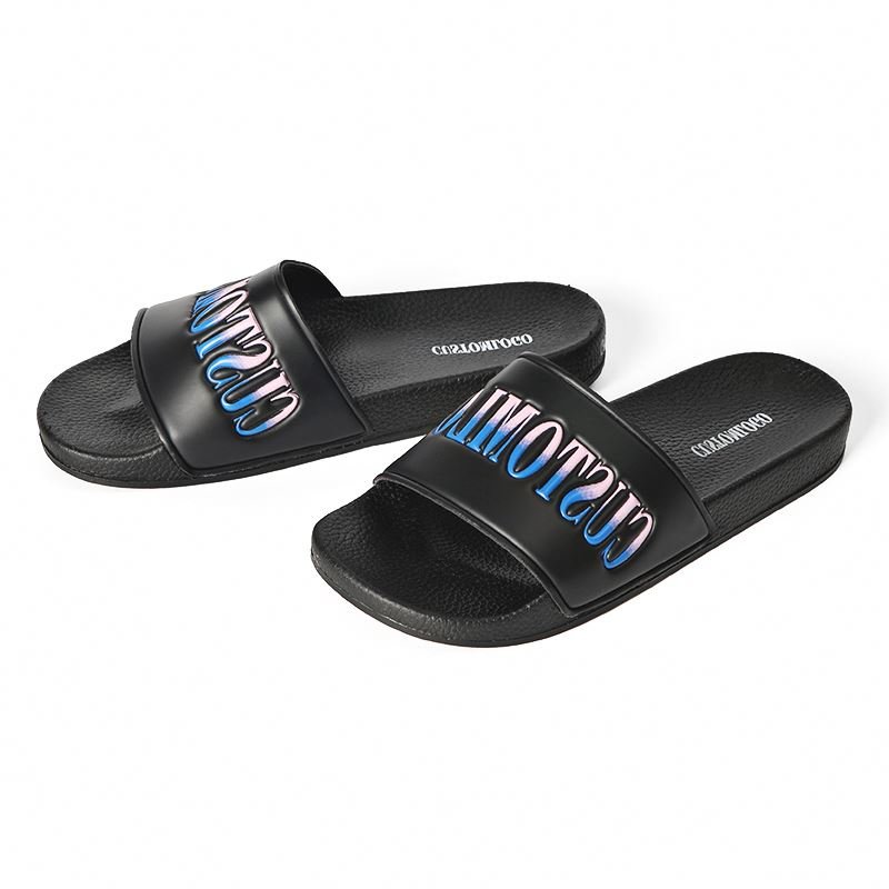 Fashion Designer Home Ladies Slippers Big Size Custom Logo Slides Slippers Casual Women's Slippers
