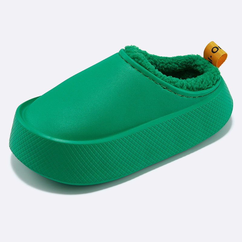 Hot sale Winter Fashion Fur slippers Warm Soft Indoor house shoes slides EVA Sole footwear