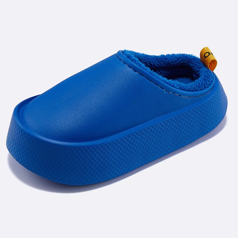 Hot sale Winter Fashion Fur slippers Warm Soft Indoor house shoes slides EVA Sole footwear