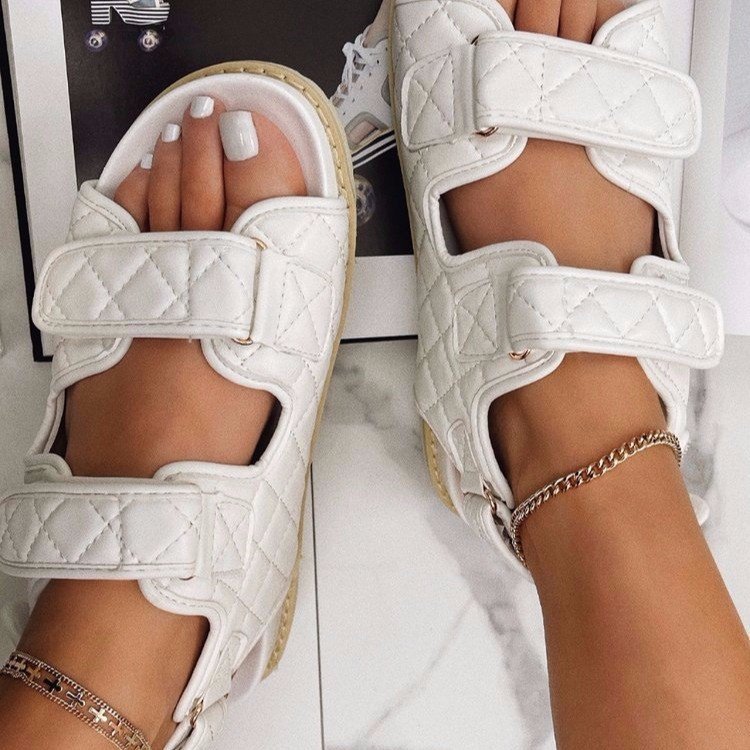Fashion Styles Summer Women's Sandals High Quality Soft Women Slides Woven Beautiful Sandals For Women and Ladies