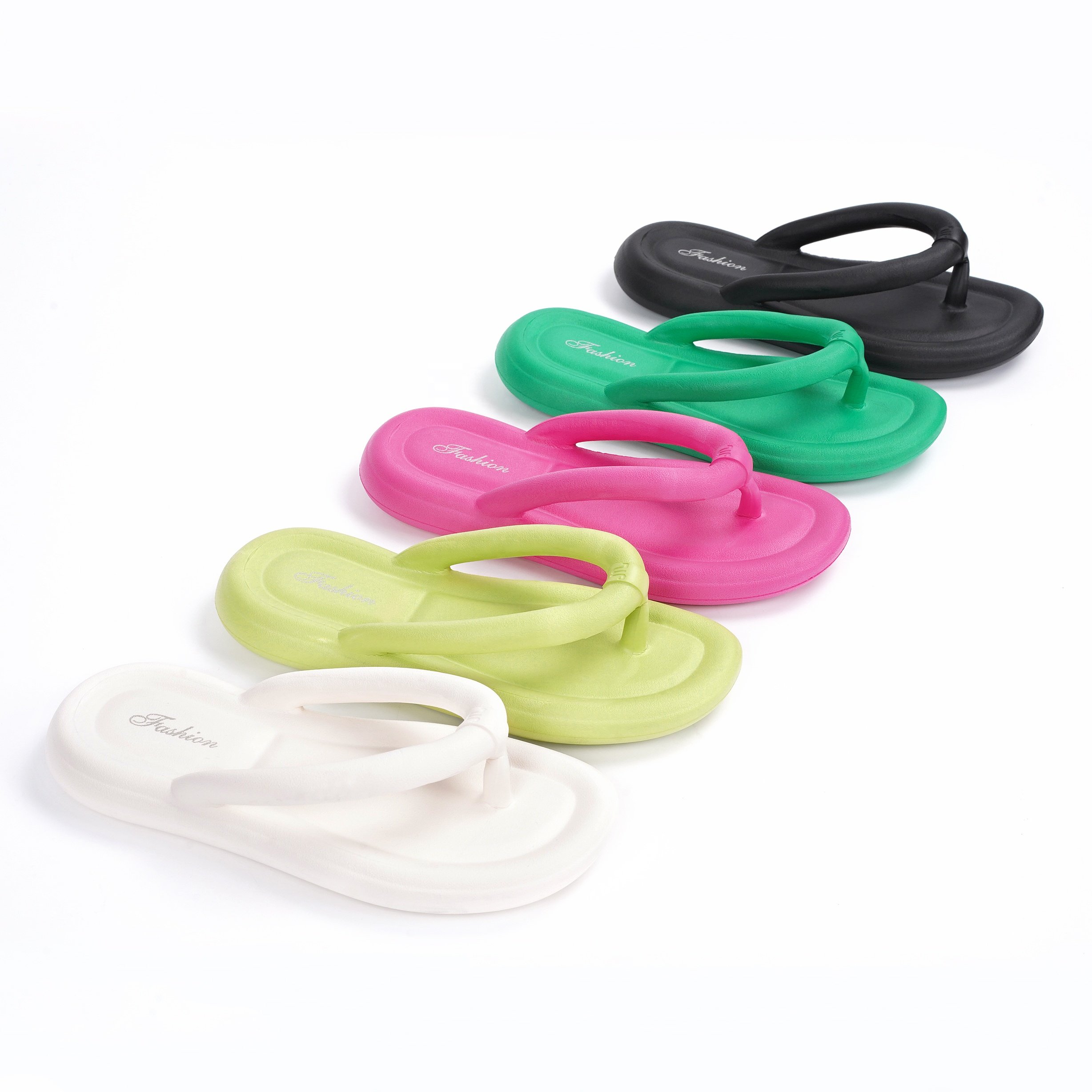 Famous Brand ST-FLOR Women Flip Flops Slippers INS Hot Sale Beach Sandals For Lady Foam Home Slides Slippers