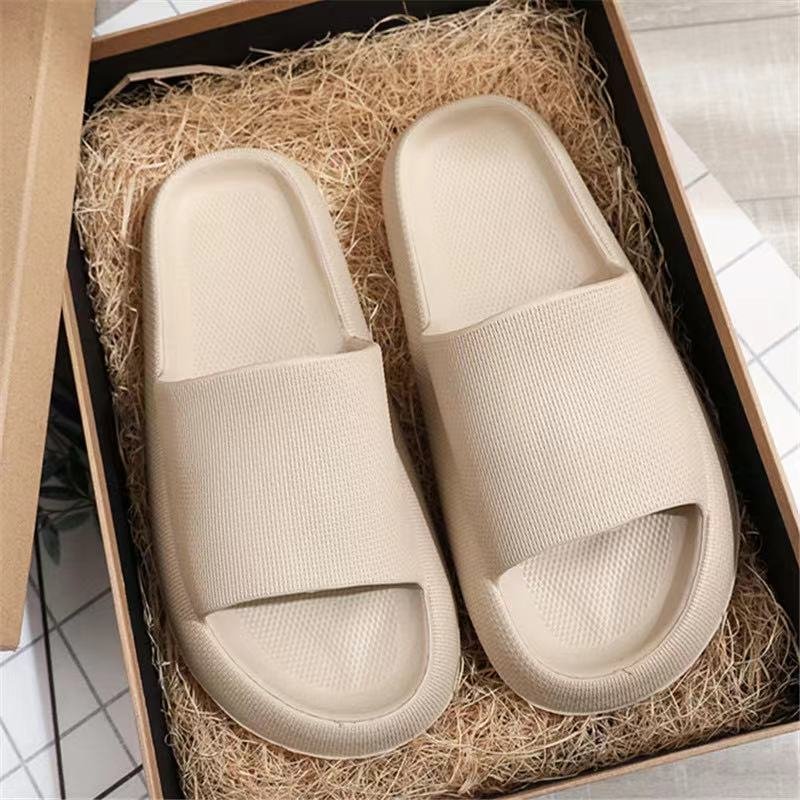 Slides Sandals Slippers For Wholesale Pillow Cloudy Thick Platfoam Sole Slides Slippers For Men And Women