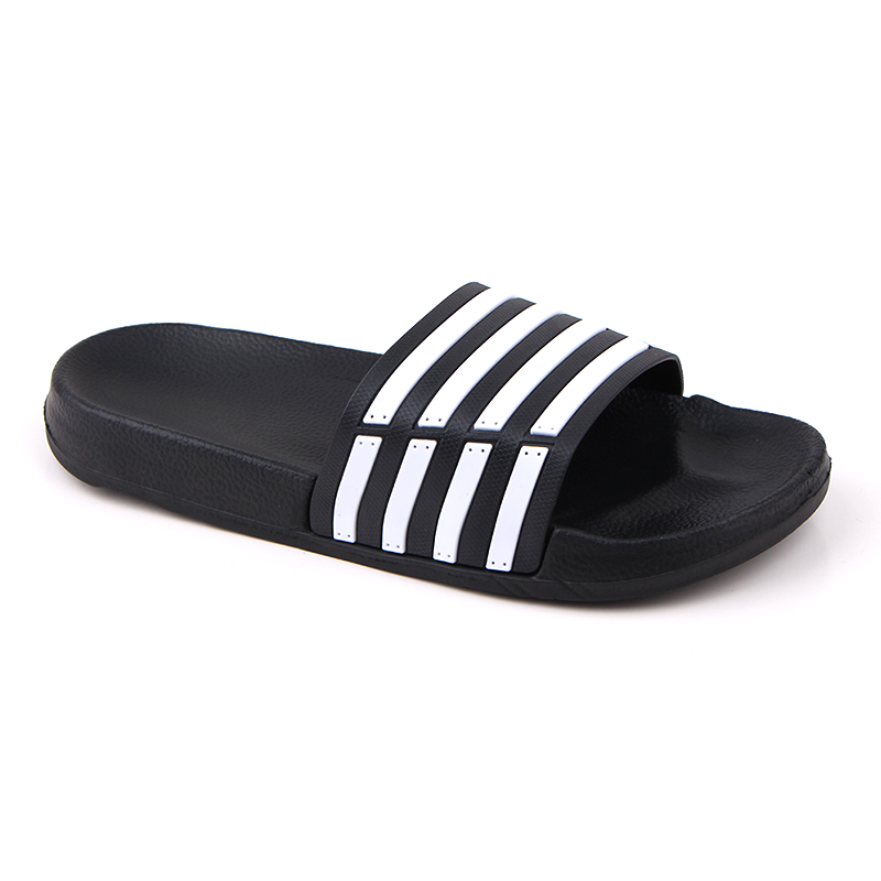 Factory Direct Custom Designer Slides Stripes Waterproof Man Flat Slipper Eva Mens Sandals Chancletas De Hombre Slippers For Men