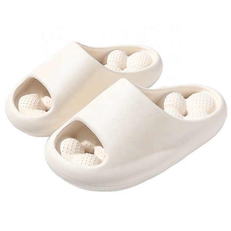 Summer Massage Slippers Women's New Simple Eva Slides Sandal Home Indoor Non-slip Bathroom Platform Slippers Men