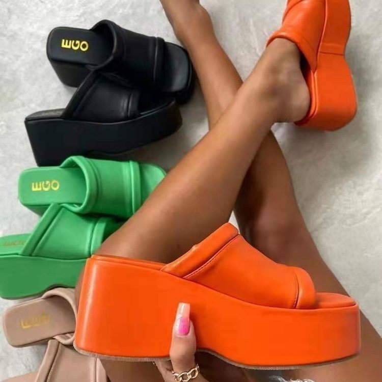 2023 summer Designer slide custom slipper logo custom woman shoe