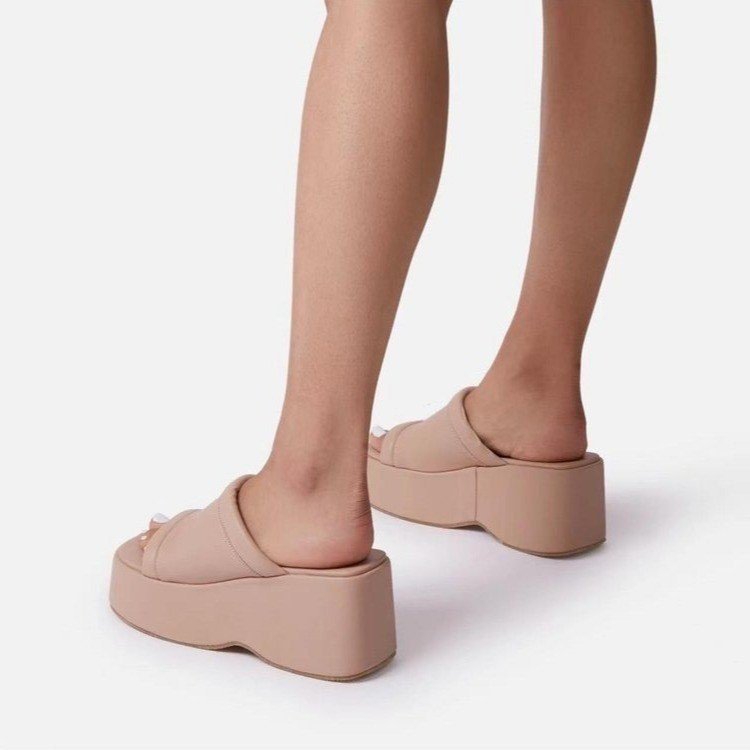 2023 summer Designer slide custom slipper logo custom woman shoe