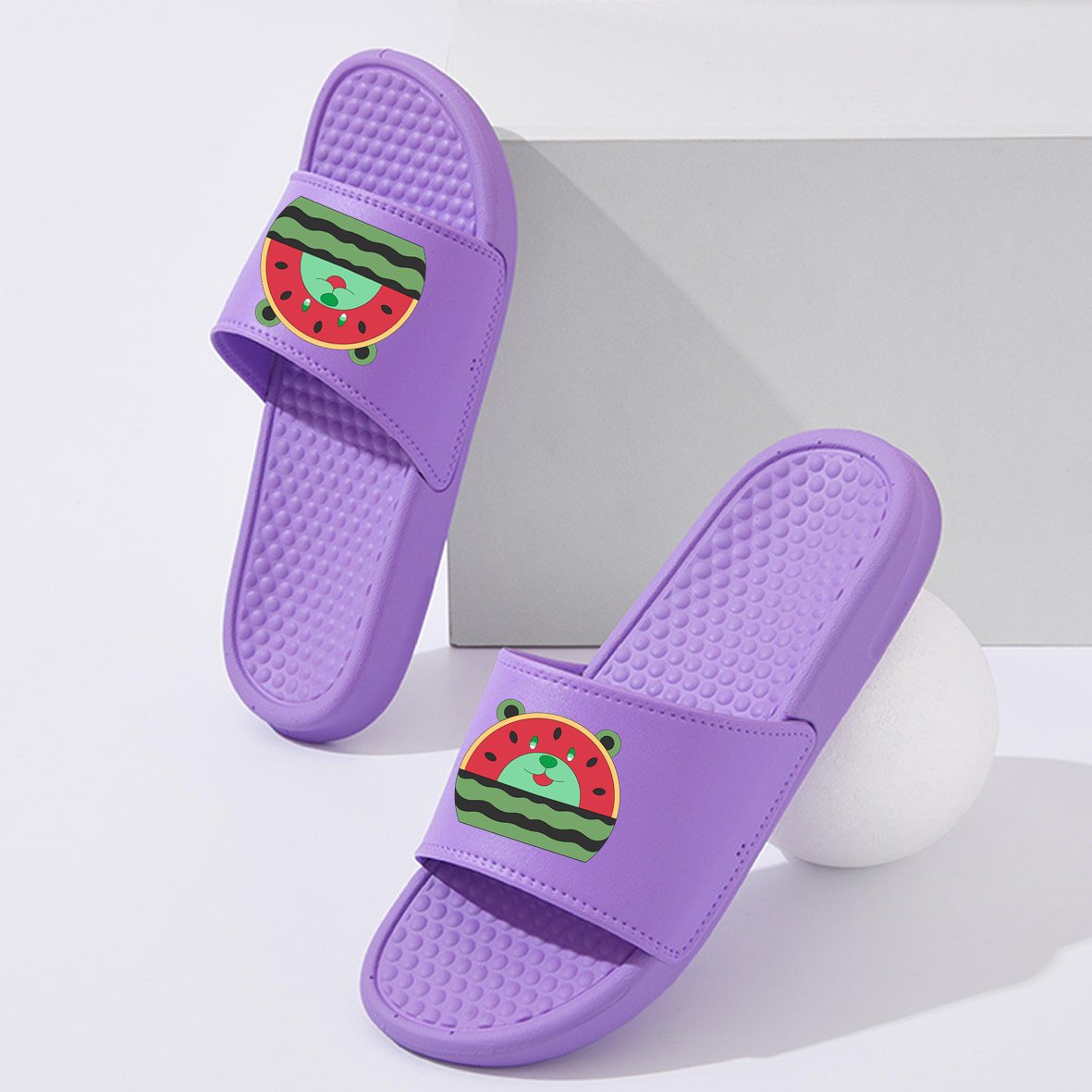 Custom private label men ladies unisex pvc slip on slides slippers sandals custom logo massage slides for women