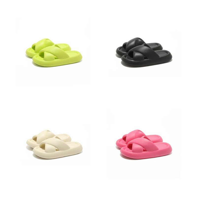 Anti-slip Slide Slippers Flat Slippers Women Ladies for Men Non-slip Hole Outdoor House Bedroom Indoor Slippers