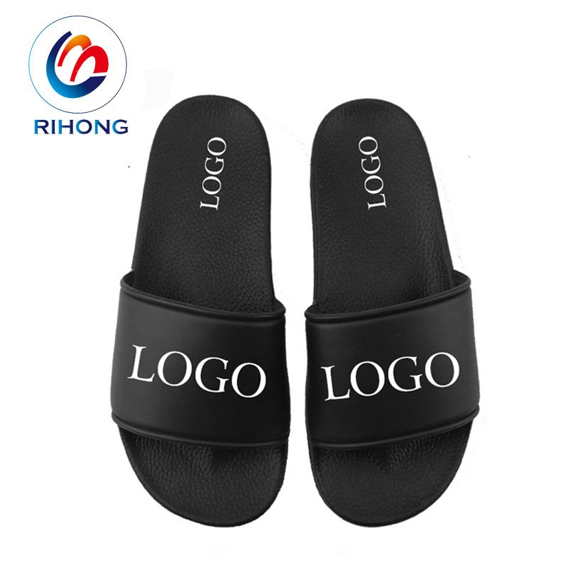 best selling comfortable summer beach indoor sandal embossed custom logo for women slides slippers 2024