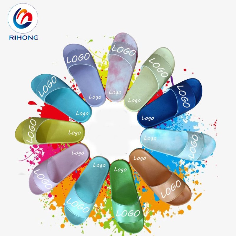 best selling comfortable summer beach indoor sandal embossed custom logo for women slides slippers 2024