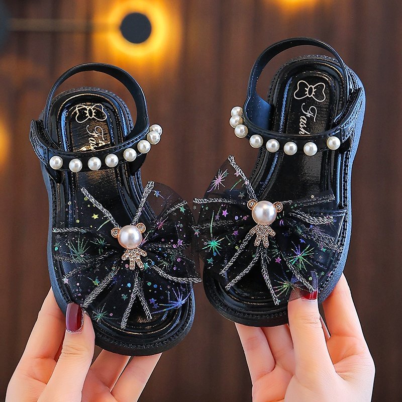 Footwear wholesale PVC Children sandal Summer girls Slides slipper kidsBeach Sandals Shoes