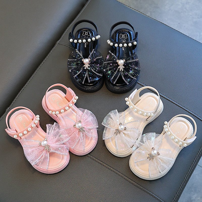 Footwear wholesale PVC Children sandal Summer girls Slides slipper kidsBeach Sandals Shoes