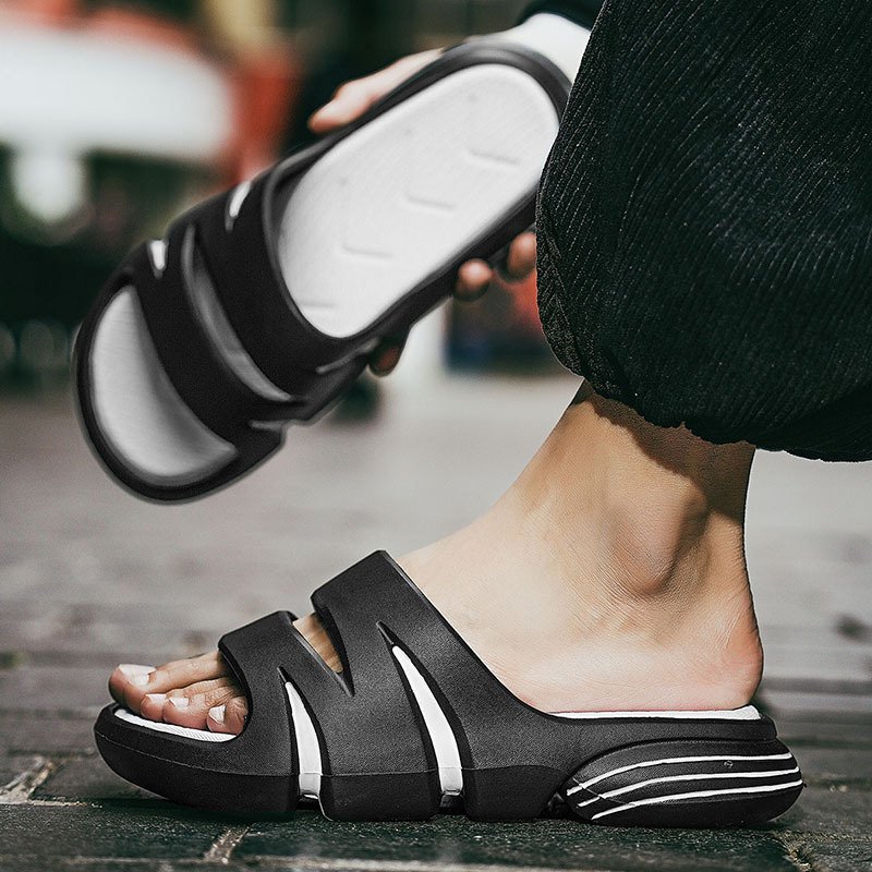 FENGFAN 2024 New Customize Rubber Slippers With Your Logo Best Slippers For Men Flip Flop Slides Slipper Manufacturer
