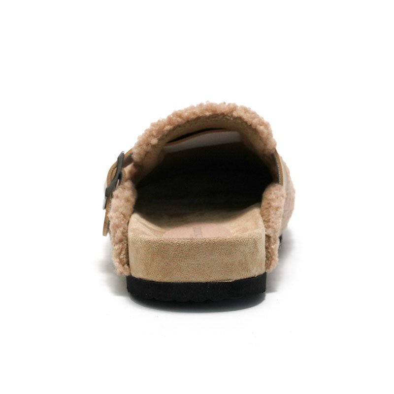 High Quality Comfortable Round Toe Flat Sandals women Thermal cotton slipper House Footwear