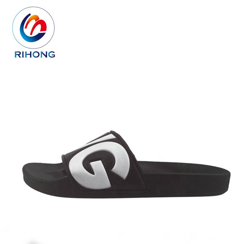 cheap price small moq outdoor fashion pvc sport sandal custom logo high quality suppliers men slides slippers