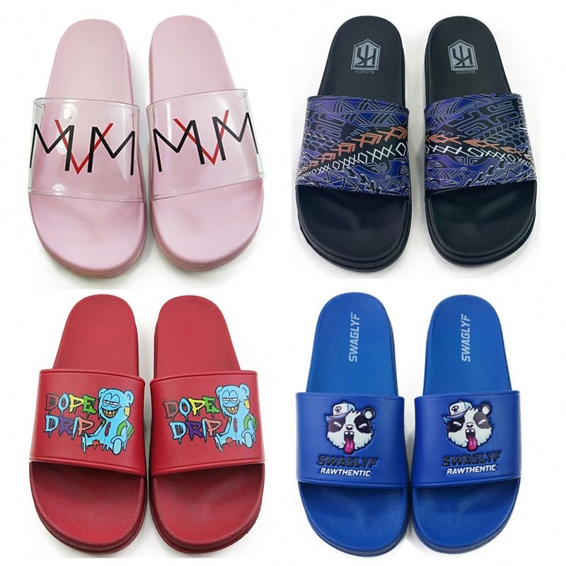 Men'S Air Cushion Slide Slipper For Men Virile Custom Flip Flop Wedding Design Logo Bedroom Slippers