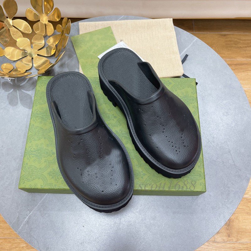 Lux sandal Luxury Designers Sandals Slides Flats Flip Flops Beach Clogs Classic Floral Leather Rubber Platform Gear Bottoms