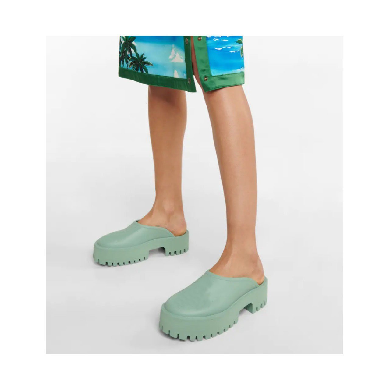 Lux sandal Luxury Designers Sandals Slides Flats Flip Flops Beach Clogs Classic Floral Leather Rubber Platform Gear Bottoms