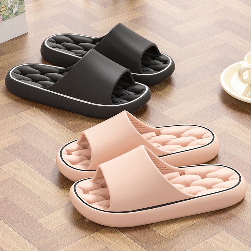 Hot-selling Breathable Non-slip Hollow Slides Slippers Sandals for Men and WomenComfortable Simple Casual Indoor and Outdoor
