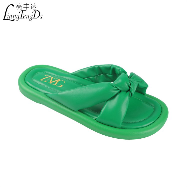 Chinese Suppliers Wholesale Outdoor Summer Beach Slides Slippers For Women Fashion Trendy Ladies Slippers heel protection
