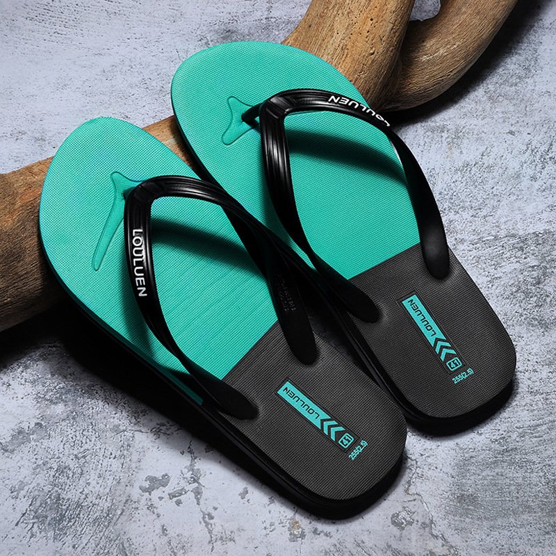 Summer popular Rubber Outsole Pvc men's slippers high quality Air Cushion Slides Hemas slippers for men