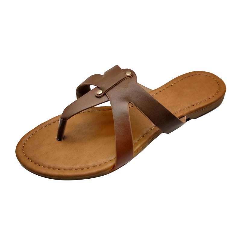 Woman Sandals New Design Adjustable Upper Slides Footwear Ladies Slipper Shoes