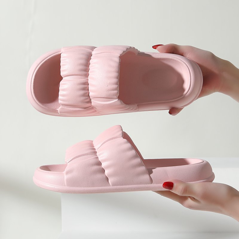 Custom logo free sample outdoor summer women colorful yezzy pool slides slipper for 2024