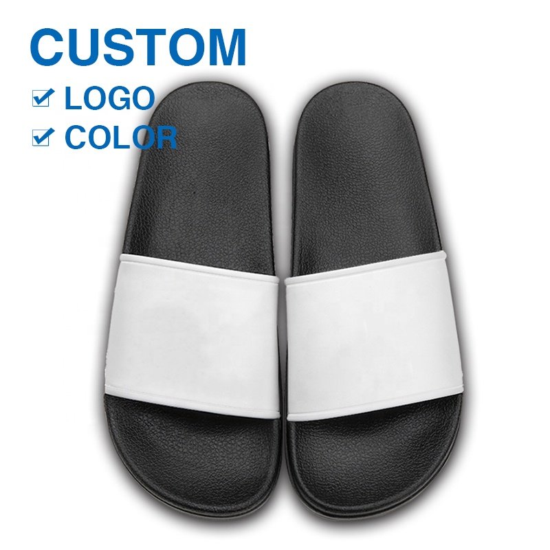 Flat mens and womens PVC and Outdoor Slippers Slides Sandals Open Toe Waterproof Hot Selling Mens Fashion Summer