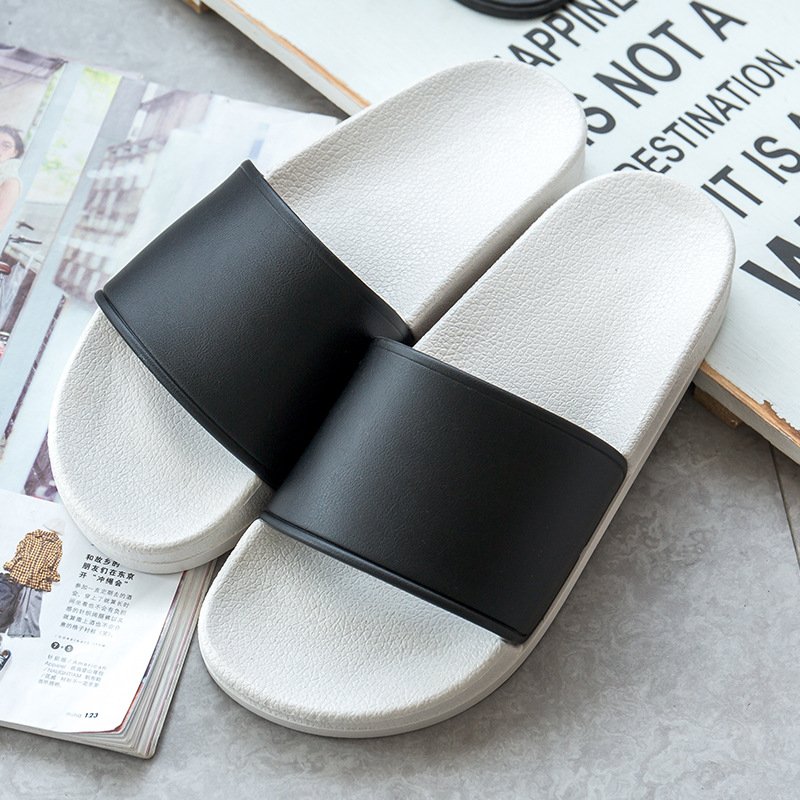 New Summer Brand Customized Print PVC Slide Slipper Men's Slides Custom Logo Women's Slippers